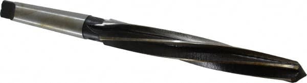 Interstate - 1-1/16" Reamer Diam, 13/16" Small End Diam, 3MT Morse Taper Shank, 7-3/8" Flute, Bridge Reamer - Americas Industrial Supply