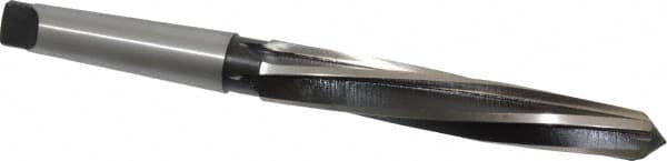 Interstate - 1-1/4" Reamer Diam, 63/64" Small End Diam, 4MT Morse Taper Shank, 7-3/8" Flute, Bridge Reamer - Americas Industrial Supply