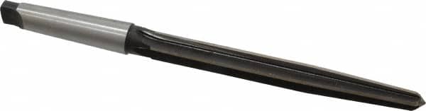Interstate - 7/8" Reamer Diam, 39/64" Small End Diam, 3MT Morse Taper Shank, 7-3/8" Flute, Bridge Reamer - Americas Industrial Supply