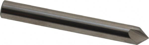 Hertel - 1/4" Head Diam, 1/4" Shank Diam, 3 Flute 82° Solid Carbide Countersink - Americas Industrial Supply