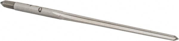 Interstate - #5/0 Pin, 0.0966" Diam, 0.0719" Small End, 7/64" Diam Straight Shank, 1-3/16" Flute, Taper Pin Reamer - Americas Industrial Supply