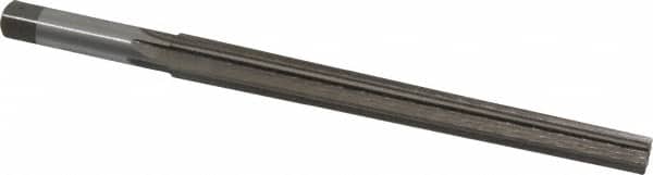 Interstate - #8 Pin, 0.505" Diam, 0.3971" Small End, 7/16" Diam Straight Shank, 5-3/16" Flute, Taper Pin Reamer - Americas Industrial Supply