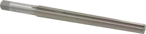 Interstate - #10 Pin, 0.7216" Diam, 0.5799" Small End, 5/8" Diam Straight Shank, 6-13/16" Flute, Taper Pin Reamer - Americas Industrial Supply