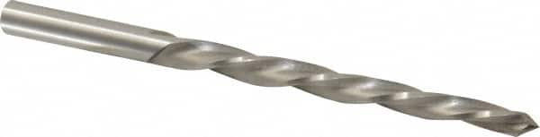 Interstate - #4 Pin, 0.2604" Diam, 0.2071" Small End, 17/64" Diam Straight Shank, 2-9/16" Flute, Taper Pin Reamer - Americas Industrial Supply