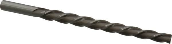 Interstate - #8 Pin, 0.505" Diam, 0.3971" Small End, 7/16" Diam Straight Shank, 5-3/16" Flute, Taper Pin Reamer - Americas Industrial Supply