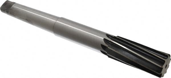 Made in USA - 1-1/2" High Speed Steel 12 Flute Chucking Reamer - Americas Industrial Supply