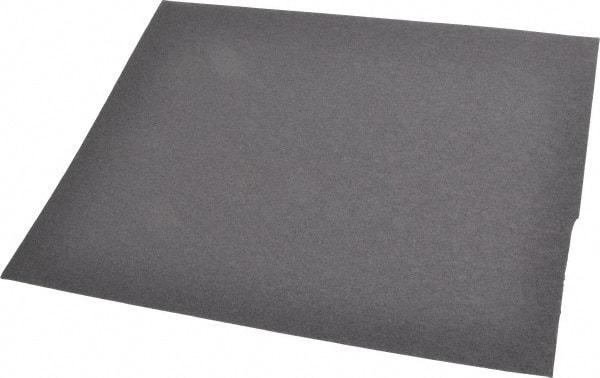 3M - 80 Grit, Aluminum Oxide Sanding Sheet - 11" Long x 9" Wide, Medium Grade, J Weighted Cloth Backing - Americas Industrial Supply