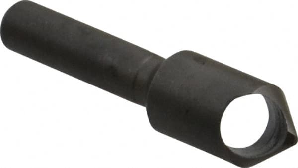 Weldon - 25/64" Head Diam, 1/4" Shank Diam, 82° High Speed Steel Countersink - Americas Industrial Supply