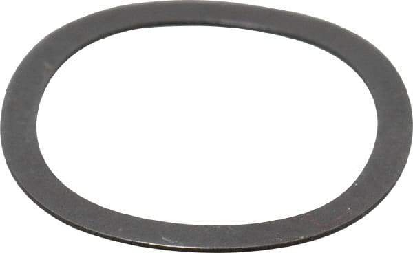 Gardner Spring - 0.397" ID x 0.484" OD, Grade 1074-1095 Steel Wave Disc Spring - 0.009" Thick, 0.029" Overall Height, 0.02" Deflection, 4 Lb at Deflection - Americas Industrial Supply
