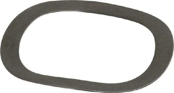 Gardner Spring - 0.901" ID x 1.159" OD, Grade 1074 Steel Wave Disc Spring - 0.013" Thick, 0.08" Overall Height, 0.04" Deflection, 12 Lb at Deflection - Americas Industrial Supply