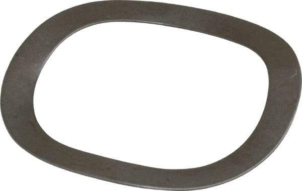 Gardner Spring - 1.051" ID x 1.351" OD, Grade 1074 Steel Wave Disc Spring - 0.015" Thick, 0.099" Overall Height, 0.049" Deflection, 18 Lb at Deflection - Americas Industrial Supply