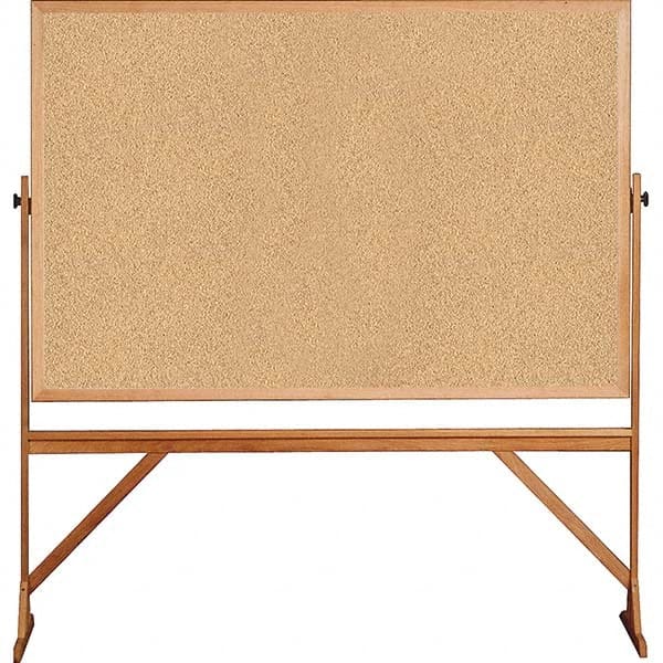 Ghent - Cork Bulletin Boards Style: Reversible Bulletin Board Color: Natural Cork - Americas Industrial Supply