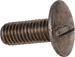 Value Collection - M8x1.25 Metric Coarse, 20mm Length Under Head Slotted Drive Machine Screw - Truss Head, Grade 18-8 & A2 Stainless Steel, Uncoated, Without Washer - Americas Industrial Supply