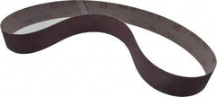 3M - 2" Wide x 48" OAL, 80 Grit, Aluminum Oxide Abrasive Belt - Aluminum Oxide, Medium, Coated, X Weighted Cloth Backing, Series 341D - Americas Industrial Supply