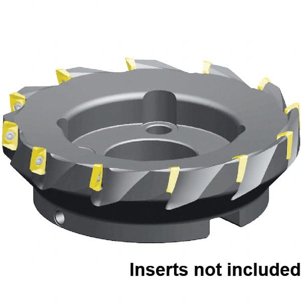Kennametal - 160mm Cut Diam, 40mm Arbor Hole Diam, Indexable Square-Shoulder Face Mill - Americas Industrial Supply