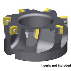 Kennametal - 200mm Cut Diam, 60mm Arbor Hole Diam, Indexable Square-Shoulder Face Mill - Americas Industrial Supply