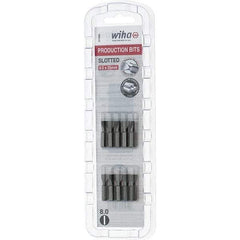 Wiha - Slotted Screwdriver Bits Reversible: NonReversible Blade Width (Inch): 5/16 - Americas Industrial Supply
