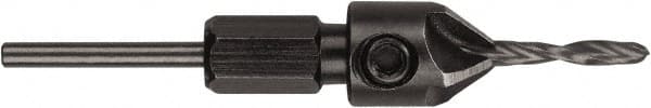 DeWALT - 1/4" Drill Compatibility, 5" Overall Length, Adjustable Depth Drill Countersink - Americas Industrial Supply