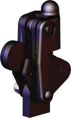 De-Sta-Co - 2,473 Lb Holding Capacity, Vertical Handle, Manual Hold Down Toggle Clamp - 200° Bar Opening, Weldable Base, Oxide Finish, Forged Alloy Steel - Americas Industrial Supply
