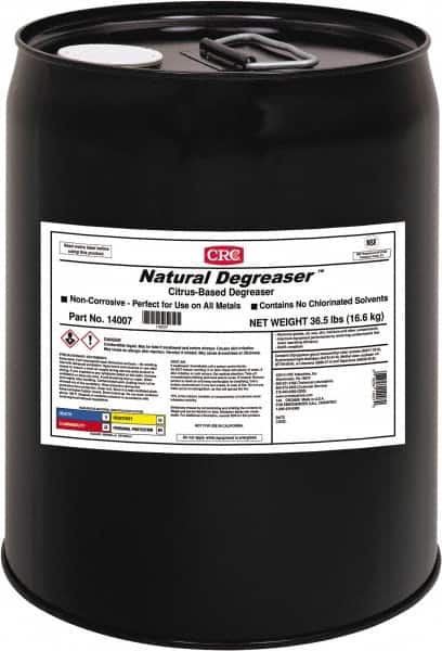 CRC - 5 Gal Bucket Cleaner/Degreaser - Liquid, Unscented - Americas Industrial Supply