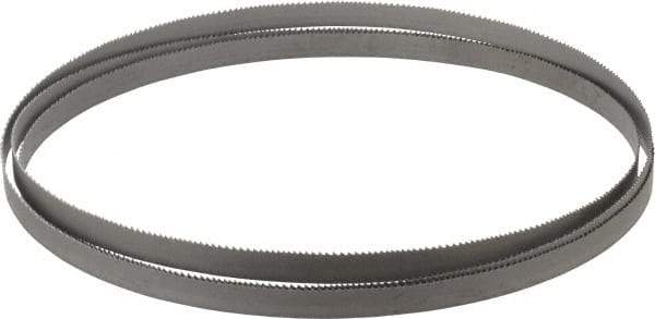 Irwin Blades - 10 to 14 TPI, 7' 8" Long x 1/2" Wide x 0.025" Thick, Welded Band Saw Blade - Bi-Metal, Toothed Edge - Americas Industrial Supply