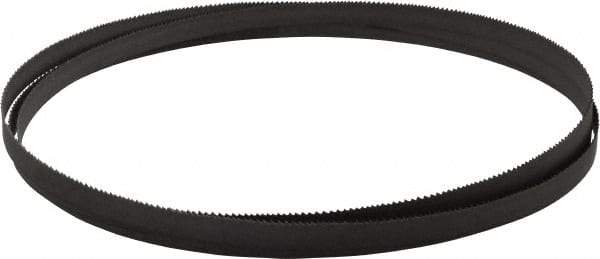 Irwin Blades - 10 to 14 TPI, 7' 9" Long x 1/2" Wide x 0.025" Thick, Welded Band Saw Blade - Bi-Metal, Toothed Edge - Americas Industrial Supply