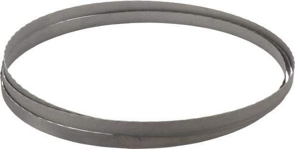 Irwin Blades - 24 TPI, 7' 9-1/2" Long x 1/2" Wide x 0.02" Thick, Welded Band Saw Blade - Bi-Metal, Toothed Edge, Wavy Tooth Set - Americas Industrial Supply