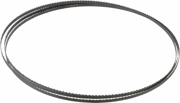 Irwin Blades - 6 TPI, 7' 9-1/2" Long x 1/4" Wide x 0.025" Thick, Welded Band Saw Blade - Bi-Metal, Toothed Edge - Americas Industrial Supply