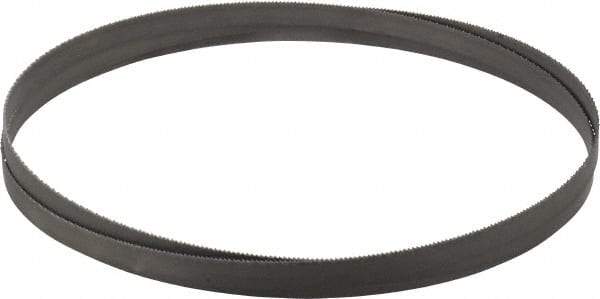 Irwin Blades - 14 TPI, 8' Long x 1/2" Wide x 0.035" Thick, Welded Band Saw Blade - Bi-Metal, Toothed Edge, Wavy Tooth Set - Americas Industrial Supply