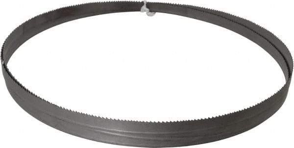 Irwin Blades - 8 to 12 TPI, 8' 2" Long x 1/2" Wide x 0.025" Thick, Welded Band Saw Blade - Bi-Metal, Toothed Edge - Americas Industrial Supply