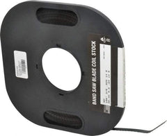 M.K. MORSE - 3/8" x 100' x 0.025" Carbon Steel Band Saw Blade Coil Stock - 14 TPI, Toothed Edge, Raker Set, Flexible Back, Constant Pitch, - Americas Industrial Supply