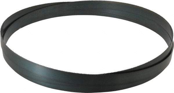 Starrett - 10 TPI, 11' 6" Long x 1" Wide x 0.035" Thick, Welded Band Saw Blade - Carbon Steel, Toothed Edge, Raker Tooth Set, Flexible Back, Contour Cutting - Americas Industrial Supply