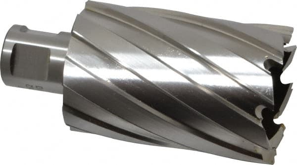 Hougen - 1-5/8" Diam x 2" Deep High Speed Steel Annular Cutter - Americas Industrial Supply