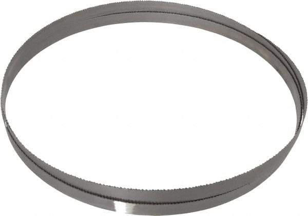 Starrett - 8 to 12 TPI, 10' 10-1/2" Long x 3/4" Wide x 0.035" Thick, Welded Band Saw Blade - Bi-Metal, Toothed Edge, Raker Tooth Set, Contour Cutting - Americas Industrial Supply