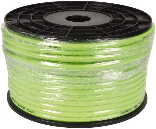 Legacy - 1/4" ID x 0.46" OD 250' Long Multipurpose Air Hose - 300 Working psi, 140°, Green - Americas Industrial Supply