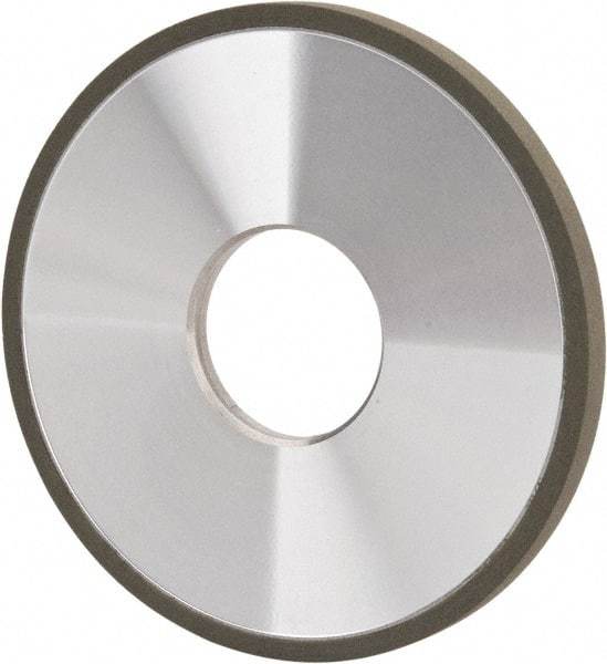 Made in USA - 4" Diam x 1-1/4" Hole x 1/4" Thick, N Hardness, 150 Grit Surface Grinding Wheel - Diamond, Type 1A1, Very Fine Grade - Americas Industrial Supply