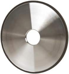Made in USA - 6" Diam x 1-1/4" Hole x 1/4" Thick, N Hardness, 100 Grit Surface Grinding Wheel - Diamond, Type 1A1, Fine Grade - Americas Industrial Supply