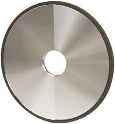 Made in USA - 6" Diam x 1-1/4" Hole x 1/4" Thick, N Hardness, 220 Grit Surface Grinding Wheel - Diamond, Type 1A1, Very Fine Grade - Americas Industrial Supply