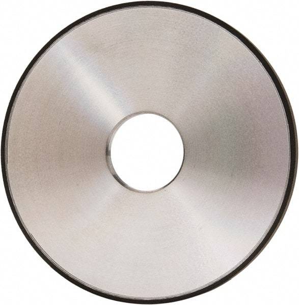 Made in USA - 5" Diam x 1-1/4" Hole x 1/4" Thick, N Hardness, 150 Grit Surface Grinding Wheel - Diamond, Type 1A1, Very Fine Grade - Americas Industrial Supply