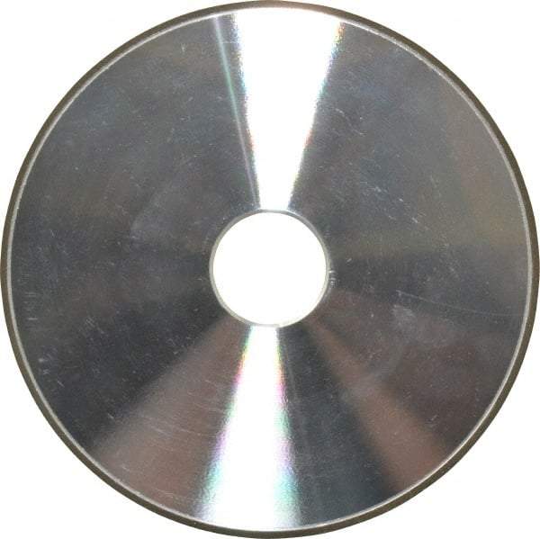 Made in USA - 6" Diam x 1-1/4" Hole x 1/4" Thick, N Hardness, 100 Grit Surface Grinding Wheel - Diamond, Type 1A1, Fine Grade - Americas Industrial Supply