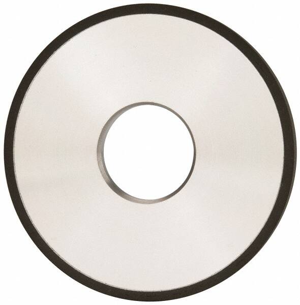 Made in USA - 4" Diam x 1-1/4" Hole x 1/4" Thick, N Hardness, 220 Grit Surface Grinding Wheel - Diamond, Type 1A1, Very Fine Grade - Americas Industrial Supply
