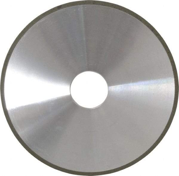 Made in USA - 6" Diam x 1-1/4" Hole x 1/8" Thick, N Hardness, 220 Grit Surface Grinding Wheel - Diamond, Type 1A1, Very Fine Grade - Americas Industrial Supply