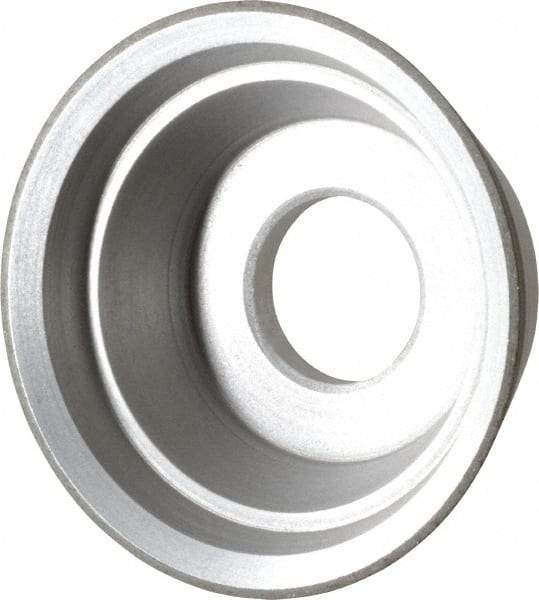 Made in USA - 3-3/4" Diam, 1-1/4" Hole Size, 1-1/2" Overall Thickness, 150 Grit, Type 11 Tool & Cutter Grinding Wheel - Very Fine Grade, Diamond - Americas Industrial Supply