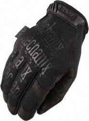 Mechanix Wear - Size 2XL (12) Synthetic Leather General Protection Work Gloves - For Mechanic's & Lifting, Uncoated, Hook & Loop Cuff, Full Fingered, Black, Paired - Americas Industrial Supply