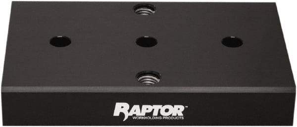 Raptor Workholding - 2-1/4" Jaw Width, 1" High x 6-1/2" Long x 1" Wide Riser - For Use with 4 & 5 Axis Workholding Systems - Americas Industrial Supply