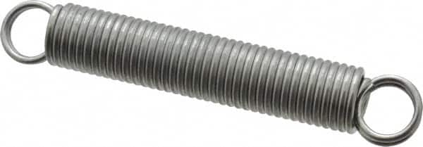 Gardner Spring - 3/4" OD, 31.18 Lb Max Load, 31.18" Max Ext Len, 0.0915" Wire Diam Spring - 8.82 Lb/In Rating - Americas Industrial Supply