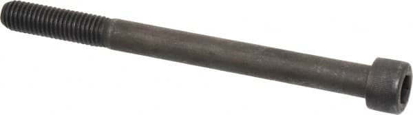 Value Collection - M10x1.50 Metric Coarse Hex Socket Drive, Socket Cap Screw - Grade 12.9 Alloy Steel, Black Oxide Finish, Partially Threaded, 120mm Length Under Head - Americas Industrial Supply