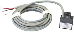 De-Sta-Co - Normally Open, Reed, MOV & LED Sensor, 4 Max Amps, 24 to 240 Volts, Power Clamp Switch - 1 Volt Max Drop, AC Current, 1.3" Long x 0.67" Wide x 0.87" High, 9 Ft Long Wire - Americas Industrial Supply