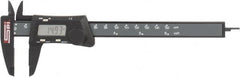 SPI - 0 to 150mm Range, 0.1mm Resolution, Electronic Caliper - Super Polymid with 40mm Super Polymid Jaws, 0.1mm Accuracy - Americas Industrial Supply