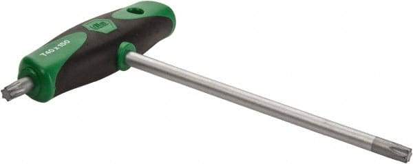 Wiha - T40 Torx Key - T-Handle Cushion Grip - Americas Industrial Supply